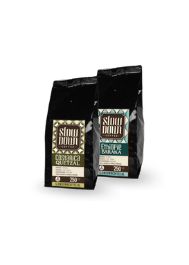 Proefpakket 2x Single Origin Koffie – Ethiopië & Costa Rica